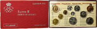 Monaco Coffret 1 c. à 100 frs. Rainier III, Monnaie de Paris, FDC -