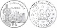 France 100 Francs-15 Euro Rock of Cashel (Irlande), MDP, Proof, Silver -