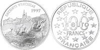 France 100 Francs-15 Euro Enceinte Wenceslas (Luxembourg), MDP, Proof -