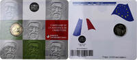France 2 Euro Birth of Abbé Pierre, Coin card, MDP, Bi-Metallic -