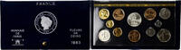 France Coffret 1 c. à 100 frs. MDP, série FDC -