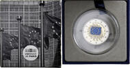 France 2 Euro 30 Years of European Union Flag, Colorized, MDP -