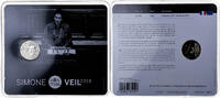 France 2 Euro Simone Veil, BU, MDP, Bi-Metallic -