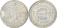 France 10 Euro Semeuse, MDP, Silver -