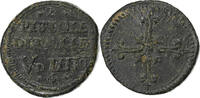 Italy Coin weight 2 Pistoles d'Italie, V Deniers IIII Grains, Bronze -