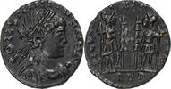 Follis Constantius II, Trier, Imitation, Bronze -