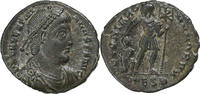 Follis 364-367 Thessalonica  Valentinian I, Thessalonica, Bronze, SS+, RIC:16a SS+
