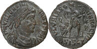 Follis 367-375 Siscia  Valentinian I, Siscia, Bronze, SS+, RIC:14a SS+
