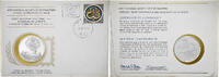 Austria Medal + stamp International Society of Postmasters, Silver -