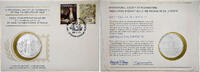 Canada Medal + stamp International Society of Postmasters, Silver -