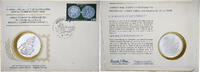 Monaco Medal + stamp International Society of Postmasters, Silver -