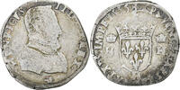 France Teston Henri II, La Rochelle, Silver, Gadoury:373a -