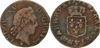 France Liard Louis XV, Troyes, Copper -