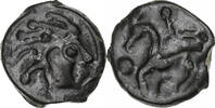 potin à la tête d’indien Before 52 BC  Senones, Potin, VZ, Delestrée:2640 VZ