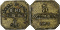 France 5 Centimes Hôtel Economat, Aciéries de Longwy -