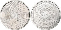 France 10 Euro Semeuse, Monnaie de Paris, Silver, KM:1580 -