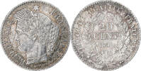 France 20 Centimes Cérès, Paris, Silver, Gadoury:303 -