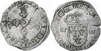 France 1/4 Ecu Henri IV, Bordeaux, Silver, Gadoury:597 -