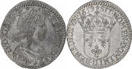 France 1/12 Ecu à la mèche longue Louis XIV, Lyon, Silver -
