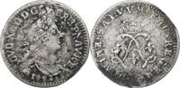 France 4 Sols aux 2 L Louis XIV, Silver, Gadoury:106 -