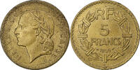 France 5 Francs Lavrillier, Castelsarrasin, Aluminum-Bronze -