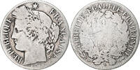 France Franc Cérès, Bordeaux, Silver, Gadoury:465, KM:822.2 -