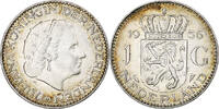 Netherlands Gulden Juliana, Utrecht, Silver, KM:184 -