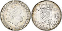 Netherlands Gulden Juliana, Utrecht, Silver, KM:184 -