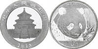 China 10 Yüan, 1 oz Panda, Bullion, Proof, Silver, KM:2410 -