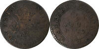 FRENCH GUIANA 2 Sous French Guiana, Louis XVI, Paris, Billon, KM:1 -