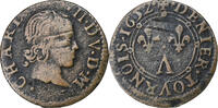 Principality of Arches-Charleville Denier Tournois Charles de Gonzague -
