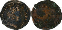France Liard de Lorraine Duchy of Lorraine, Leopold I, Nancy, Copper -