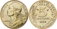 France 5 Centimes Marianne, Pessac, BU, Aluminum-Bronze -