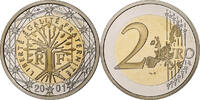 France 2 Euro Proof, Monnaie de Paris, Bi-Metallic -