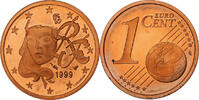 France Euro Cent Proof, Monnaie de Paris, Copper Plated Steel -