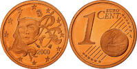 France Euro Cent Proof, Monnaie de Paris, Copper Plated Steel -