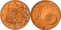 France Euro Cent Proof, Monnaie de Paris, Copper Plated Steel -