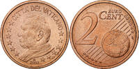 Vatican 2 Euro Cent Jean-Paul II, Rome, Copper Plated Steel -