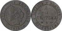 France Centime Cérès, Bordeaux, Bronze, Gadoury:88 -