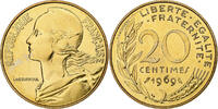 France 20 Centimes Marianne, Paris, Aluminum-Bronze -