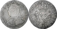 France 1/10 Écu aux branches d'olivier Louis XV, Paris, Silver -