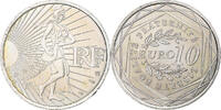 France 10 Euro Semeuse, MDP, Silver, KM:1580 -