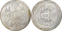 France 10 Euro Jean-Paul Gaultier (La Provence rayonnante), MDP, Silver -