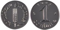 France Centime Coin, Épi, Paris, Stainless Steel -