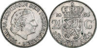 Netherlands 2-1/2 Gulden Juliana, Utrecht, Silver, KM:185 -