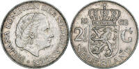 Netherlands 2-1/2 Gulden Juliana, Utrecht, Silver, KM:185 -