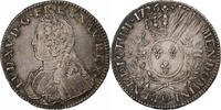 France Ecu aux branches d'olivier Louis XV, Riom, Silver -