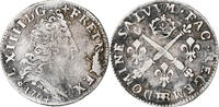 France 5 Sols aux insignes Louis XIV, Strasbourg, reformed, Silver -