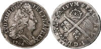 France 10 Sols aux insignes Louis XIV, Lyon, Silver -