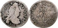 France 4 Sols aux 2 L Louis XIV, Bordeaux, reformed, Silver -